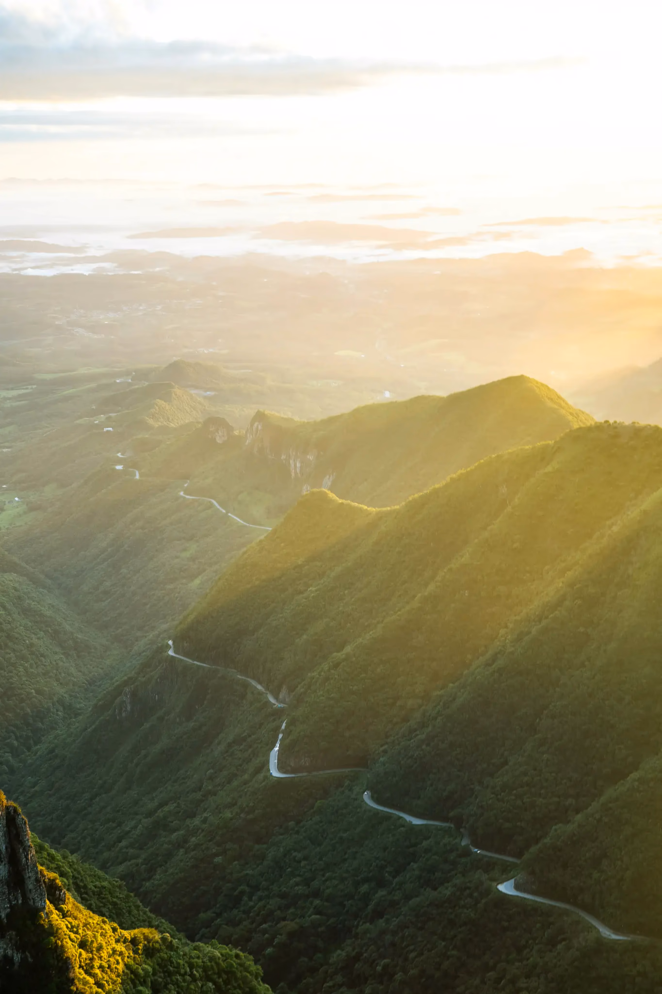 Mountain exploration landscape